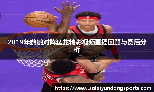 2019年鹈鹕对阵猛龙精彩视频直播回顾与赛后分析