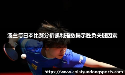 波兰与日本比赛分析凯利指数揭示胜负关键因素
